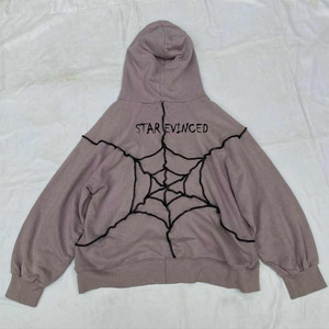 Sudaderas con Capucha Extra Grandes Unisex con Logotipo Bordado Personalizado, Estilo Desgastado, 100% Algodón, Felpa Ecológica, Protección Solar - Product Image 4