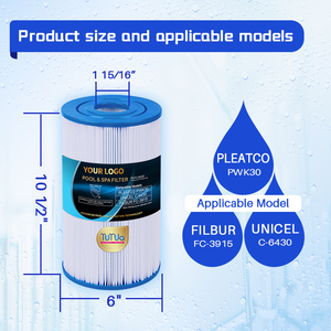 ตัวกรองแบบตลับหมึกขนาดใหญ่สำหรับสระว่ายน้ำและอุปกรณ์เสริมอื่นๆ - Product Image 3