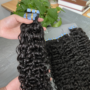 Wholesale Deep <strong>Curly</strong> PU <strong>Tape</strong> <strong>in</strong> Indian <strong>Hair</strong> 12A Grade Raw Virgin Remy <strong>Curly</strong> <strong>Tape</strong> <strong>Ins</strong> <strong>Hair</strong> <strong>Extensions</strong> 100human <strong>Hair</strong> Vendors - Product Image 5