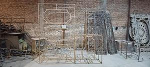 Panel de pared de vela de Metal para escenario de recepción, accesorios de arco de boda de fibra redonda para decoraciones de fiesta, zócalos de número de modelo - Product Image 6