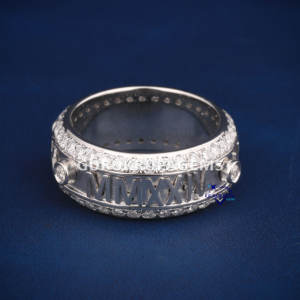 Elegante conjunto de compromiso y boda Impresionante banda 14kt Oro sólido Diamantes cultivados en laboratorio Accesorio perfecto para el anillo moderno - Product Image 1