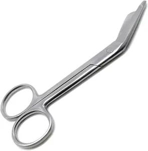 Tijeras de vendaje Lister de Enfermería Médica, tijeras de vendaje de acero inoxidable de 5,5 \ ", el mejor juego de instrumentos para enfermeras disponibles múltiples - Product Image 2