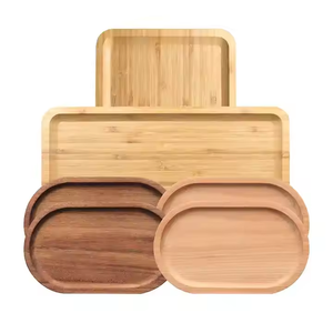Plateau en bois Plateaux de serviceBest Seller Trey en bois par crescent crafts - Product Image 5