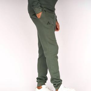 Custom Logo Men's Lightweight 100% Cotton Casual Fleece Tracksuits High Quality Sweatpants <b>Hoodie</b> Winter Breathable <b>Gym</b> Running - Product Image 5