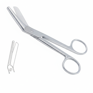 Ciseaux d'épisiotomie Stadler en acier inoxydable - Ciseaux obstétricaux chirurgicaux de qualité supérieure, certification CE pour des procédures sûres et précises - Product Image 3