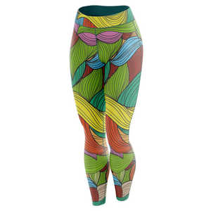 Leggings de yoga en spandex/nylon en gros | Leggings skinny d'extérieur pour femmes | Pantalons de sport respirants pour filles - Product Image 6
