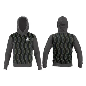 Custom Made Sublimated Hoodies Best Quality Printed Hoodies Sports Hoodies with Embroidery and sublimation design hood