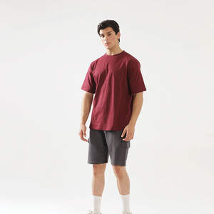 Fabricante de camisetas treet Wear, camisetas de gran tamaño de algodón liso en blanco Premium para hombres, camisetas de gran tamaño con servicio OEM - Product Image 3