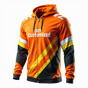 Sudadera con Capucha Extra Grande Personalizada para Hombre, Diseño Urbano, Ajuste Casual Duradero, Mezcla de Poliéster y Algodón, Ropa de Invierno - Product Image 5