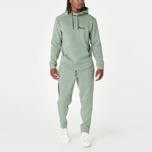 Conjunto Deportivo para Hombre, Ultra Suave, Forrado de Felpa, Cálido, para Máxima Movilidad y Comodidad, Sudadera con Capucha Transpirable y Pantalones Deportivos - Product Image 1