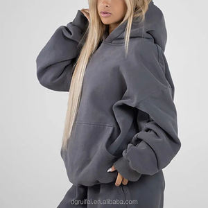 Nouveau sweat-shirt décontracté à capuche, manches longues, simple, streetwear, design personnalisé, sweat-shirt à capuche, survêtement, logo personnalisé - Product Image 4