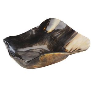 Bandeja de Cuerno de Búfalo con Arte Artesanal para Regalo Cultural, Bandeja de Servicio de Cuerno de Búfalo con Diseño Único para Presentación de Alimentos - Product Image 1