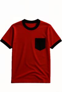 T-shirt pour homme 100% coton, col rond, coupe classique, haute qualité, tendance, 260 grammes, manches courtes, décontracté, motif uni, tricoté, vierge - Product Image 5