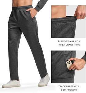 Ensemble de survêtement pour homme personnalisé, réfléchissant, en polaire solide, respirant, léger, à capuche, avec taille élastique pour la course à pied - Product Image 5