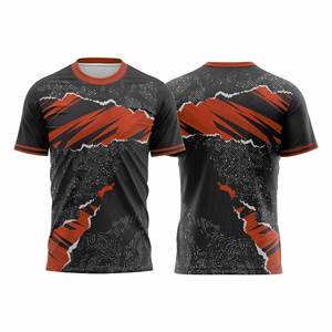 Camiseta de Fútbol Premium, Ropa Deportiva Resistente |   Impresión de Logotipos Personalizados |   Tela con Control de Humedad - Product Image 5