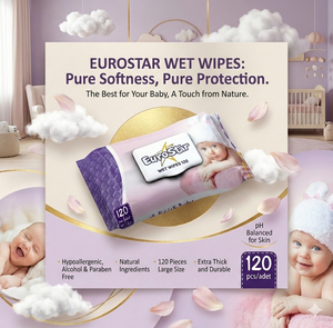 WUGLO Couches jetables pour bébé en coton doux, respirant et très absorbant, imprimées, avec SAP importé, protection anti-fuites, 2 couches, Turquie (Istanbul) - Product Image 5