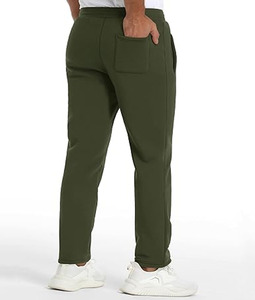Pantalones Hombres Pantalones de chándal de pierna recta Transpirable Entrenamiento Atlético Pantalones de chándal Joggers subidos por Dress Sports - Product Image 4