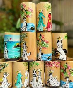 แก้วมักไม้ไผ่รักษ์โลกถ้วยธรรมชาติทำมือสำหรับใช้ในชีวิตประจำวัน - Product Image 5