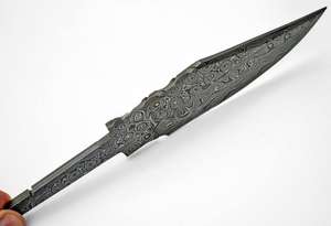 Hojas de Acero de Damasco en Blanco para Forjar, Diseño Moderno, para Hacer Cuchillos a Mano, Uso Industrial, Hoja de Acero de Damasco en Blanco - Product Image 2