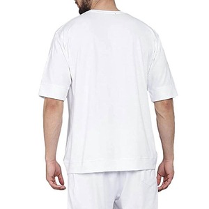 ชุดเสื้อยืดกางเกงขาสั้นสำหรับผู้ชายใส่อยู่บ้านระบายอากาศใส่สบายไซส์ใหญ่พิเศษเป็นมิตรกับสิ่งแวดล้อมฤดูร้อน - Product Image 5