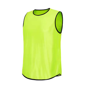 Custom Size Breathable Short Sleeve Quick Dry High Quality <b>Training</b> <b>Bibs</b> 100% Polyester Comfortable Wholesale - Product Image 1