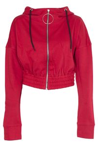 Haut court à capuche pour femme, couleur hiver, vintage, en tissu dobby infroissable, avec logo personnalisé, meilleure vente, haute qualité, vente en gros - Product Image 1
