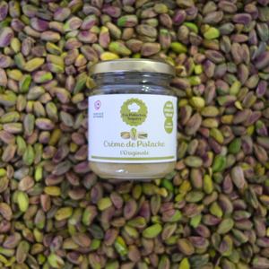 Crema de Pistacho Francesa Artesanal, Suave, con Aceite de Palma Natural, Sin Colorantes, Sabor Rico e Intenso a Pistacho, Frasco de Vidrio de 6.7 oz - Product Image 3