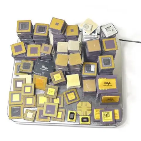 Chất lượng ban đầu PENTIUM Pro Vàng Gốm CPU phế liệu CPU Bộ vi xử lý phế liệu với vàng pins đối với bán