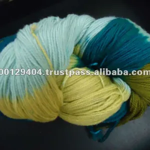 VARIEGATED WOOLLEN SOCK YARN