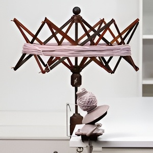 Kit de métier à tisser à bas prix fil en bois outil de tricot rapide fil rapide parapluie fabriqué à la main fini naturel pour la fabrication de boules - Product Image 2