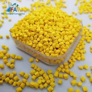 Colore Masterbatch giallo pallini di plastica Master Batch colore materie prime plastiche per HDPE LDPE del prodotto di plastica