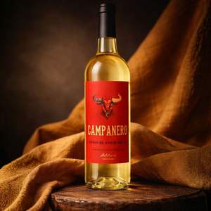 Campanero - Vino Blanco Seco Airen Macabeo 11% ABV Vino Blanco Español Fresco 750ml - Product Image 2