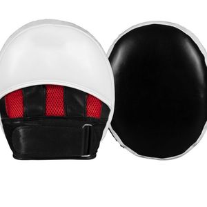 Professional Leather <b>Muay</b> <b>Thai</b> Punching <b>Pad</b> Hot Selling MMA Training Equipment Focus <b>Pads</b> for Kick Boxing and MMA Gloves - Product Image 6