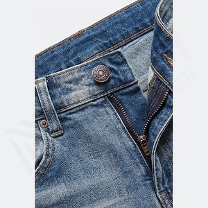 Luxury Style Customized Color <b>Men</b> Rhinestones Denim <b>Jeans</b> Latest Fashion Streetwear <b>Trousers</b> Pant High Quality Material Clothing - Product Image 4