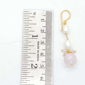 ต่างหูห่วงรูปตัวเลขน่ารักแฟชั่นใหม่ประดับมุกอัญมณีเงินของขวัญแต่งงานของผู้หญิงฝาประดับเพชร - Product Image 4