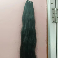 Rambut Virgin Remy Silky Straight Wave, Lembut, Asli India, Single Donor IVH 8, Bebas Kimia, Bebas Kusut, Ekstensi Rambut Manusia