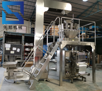 Plate-forme de support mobile en acier inoxydable pour peseuse multi-têtes Application alimentaire Matériau d'emballage en plastique Remplissage facile à utiliser