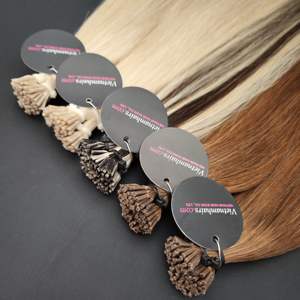 La mejor calidad 100% estilo recto vietnamita I Tip extensiones de cabello máquina de cutícula completa doble Exportación de alta calidad al por mayor - Product Image 2