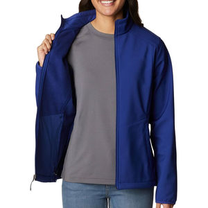 Veste Softshell à Capuche pour Femme Veste Tactique avec Doublure Polaire pour la Randonnée, le Voyage, le Travail Casual Résistant à l'Eau - Product Image 3