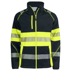 Chaqueta de Seguridad de Invierno con Capucha, Holgada, Reflectante, de Alta Visibilidad, con Tela Impermeable y Transpirable, Logotipo Frontal - Product Image 6