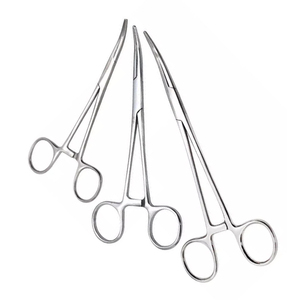 Meilleure qualité 24cm pince de salle médicale 1 pièces moustiques Instruments chirurgicaux incurvés pince de verrouillage hémostatique manuelle - Product Image 4