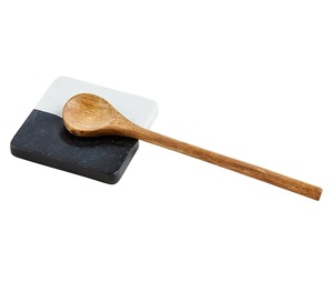 Exquisito Reposacucharas de Mármol Gris, Diseño Moderno, Duradero, Ecológico, para Cocina, Mesa de Comedor, Artesanía Hecha a Mano, Apto para Lavavajillas - Product Image 3