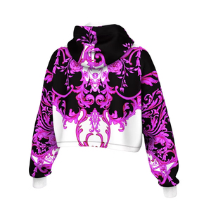 Sudadera Corta de Alto Rendimiento para Mujer, Sudadera con Capucha de Diseñador para Mujer, Sudadera Corta Informal de Invierno para Mujer - Product Image 2