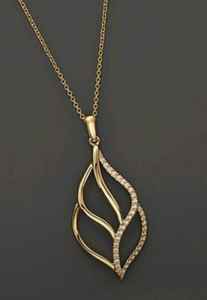 Pendentif en or jaune massif 14 carats personnalisé fait à la main, cadeau de mariage unisexe, incrustation de sertissage de pierres précieuses moissanite et rhodium - Product Image 4