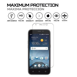 ANTISHOCK para ZTE Maven Protector de Pantalla Accesorio Duradero y Absorbente de Impactos - Product Image 1