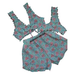 Nouvelle lingerie sexy pour femmes, sous-vêtements floraux, ensemble soutien-gorge, culotte et short, 3 pièces, ensemble soutien-gorge, culotte et short, vêtements de nuit - Product Image 1