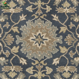 Tapis en laine à texture douce, tapis en laine tuftés à la main pour salon, chambre et bureau - Product Image 5