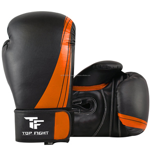 Fight Training Boxing Gloves Comfortable Durable Waterproof Adjustable Wrist <b>Strap</b> Customized Colors - Product Image 1