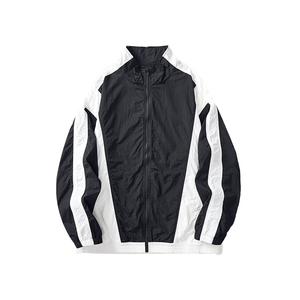 High Quality Wholesale Custom Contrast Paneled Track <b>Jacket</b> Men's Summer New <b>Lightly</b> Simple Men's <b>Jacket</b> - Product Image 1