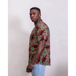 Per camicia hawaiana da uomo coccodrillo - Product Image 3